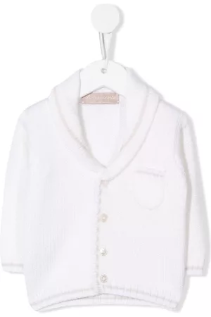 LA STUPENDERIA Single-breasted knitted cardigan