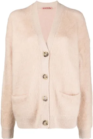 Acne Studios Wool-mohair knit cardigan