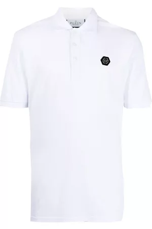 Philipp Plein Skull-print cotton polo shirt