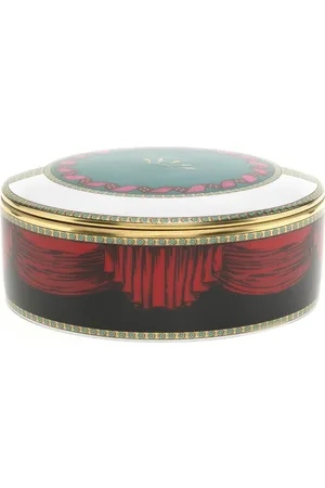 RICHARD GINORI 1735 Elephant round porcelain box