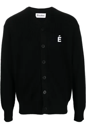 Etudes Boris patch-logo cardigan