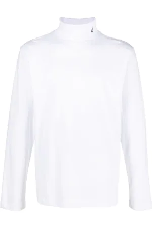 Etudes Logo-embroidered roll neck sweater