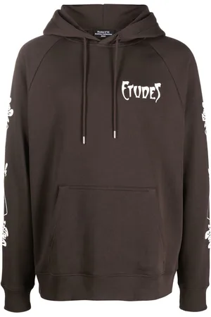 Etudes Racing Paris logo-print hoodie