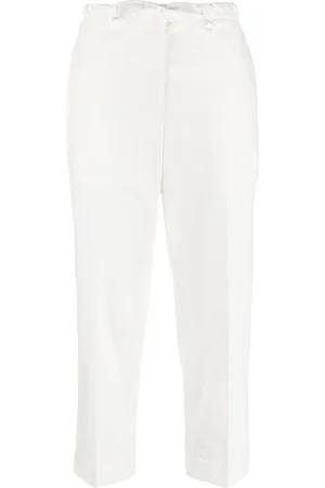 Jil Sander Cropped cotton trousers