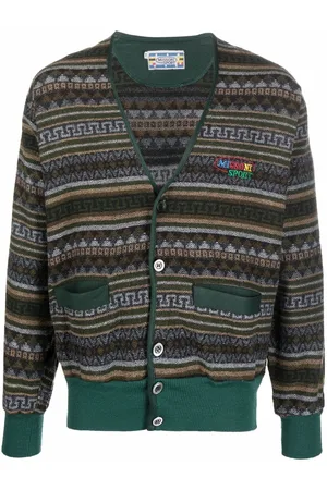 Missoni 1990s geometric-knit cardigan