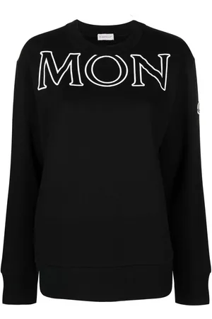 Moncler Logo-print long-sleeved sweater