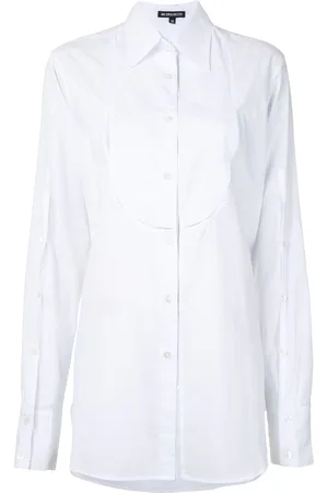 ANN DEMEULEMEESTER Longline tuxedo shirt