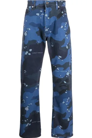 OFF-WHITE Camouflage-print skate jeans