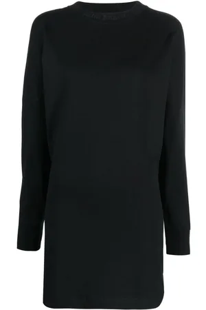 Palm Angels Glitter-logo jumper dress
