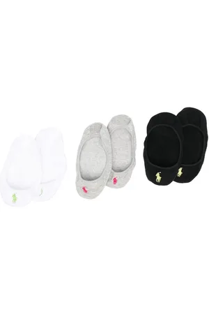 Ralph Lauren Ultra-low cut three pack socks