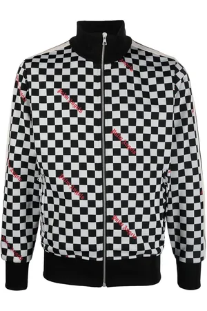 Palm Angels Damier-print track jacket