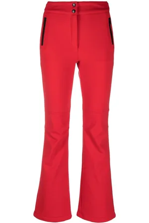 YVES SALOMON High-rise button-waist trousers