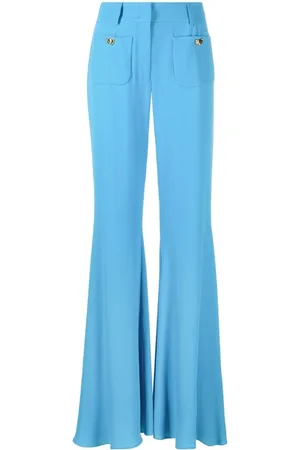 Moschino High-rise flared trousers