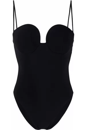 MAGDA BUTRYM Sweetheart neckline swimsuit