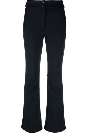 YVES SALOMON Soft-shell fitted trousers