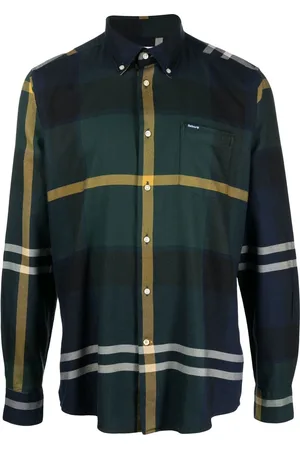 Barbour Check-pattern button-up shirt