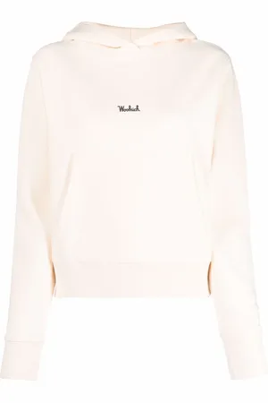 Woolrich Logo-print cotton-blend hoodie