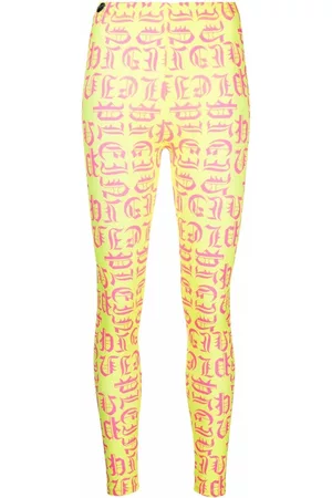 Philipp Plein Gothic Plein high-waisted leggings