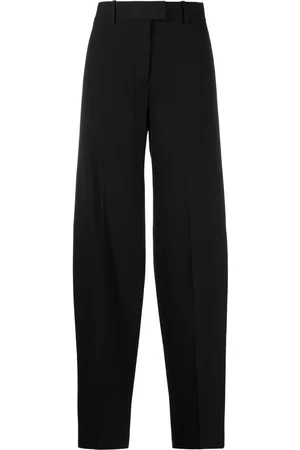 The Attico High-waisted wide-leg trousers