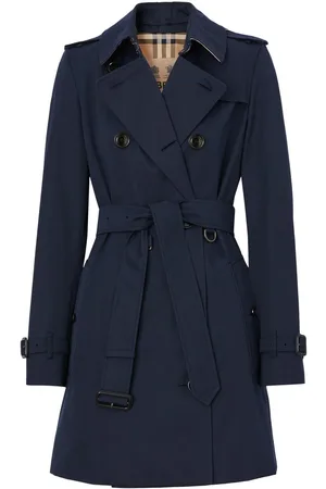 Burberry The Short Chelsea Heritage belted trench coat