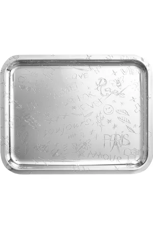 Christofle Graffiti 36x28cm -plated rectangular tray