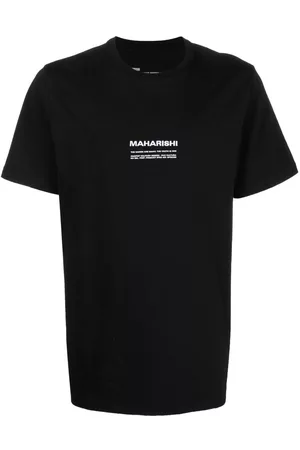 Maharishi Logo-embroidered organic cotton T-shirt