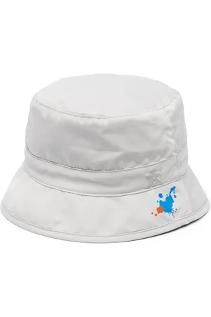 Baracuta Men Hats - Logo-embroidered bucket hat
