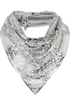 Paco rabanne Draped mesh necklace