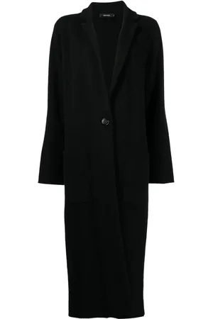 Lisa Yang Single-breasted fitted coat