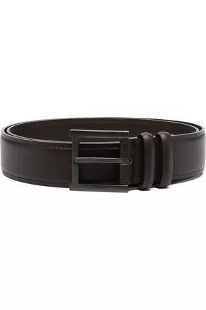 Orciani Men Belts - Buckle leather belt