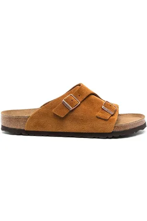 Birkenstock Zürich buckled slip-on sandals