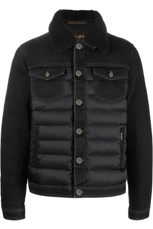MOORER Button-up padded down jacket