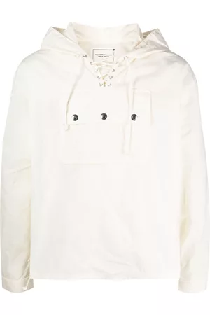 Youths in Balaclava Lace-up Hooded-Parka jacket