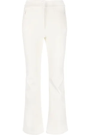 YVES SALOMON High-rise button-waisted trousers