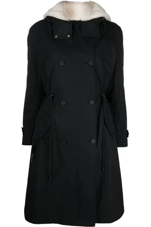 YVES SALOMON Shearling parka coat