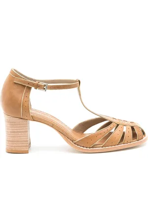 Sarah Chofakian Leather Thiri sandals