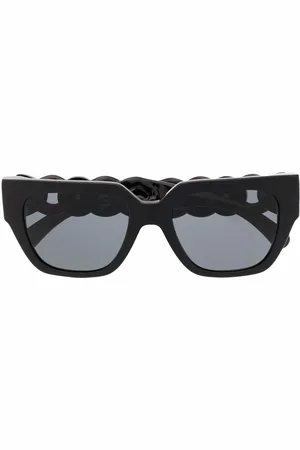 VERSACE Medusa square-frame sunglasses