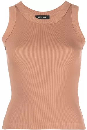 Styland Fine-ribbed vest top