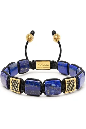 Nialaya Men Bracelets - The CZ beaded bracelet