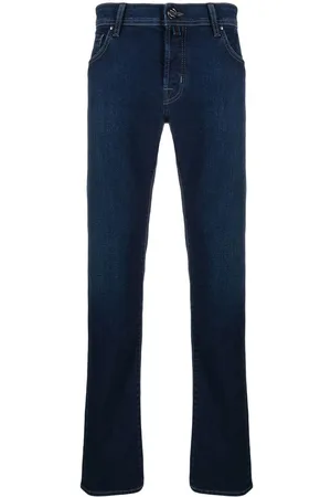 Jacob Cohen Logo patch mid-rise jeans