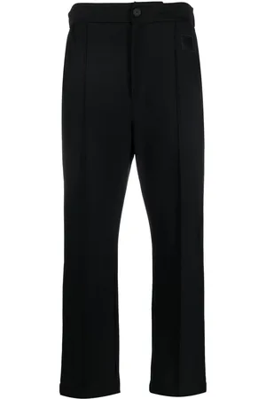 Opening Ceremony Men Pants - Logo-patch relaxed trousers
