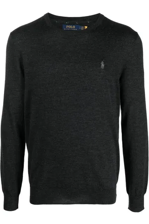 Ralph Lauren Embroidered-pony knit jumper