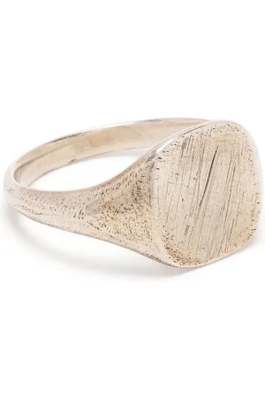 WERKSTATT:MÜNCHEN Scratched sterling- signet ring