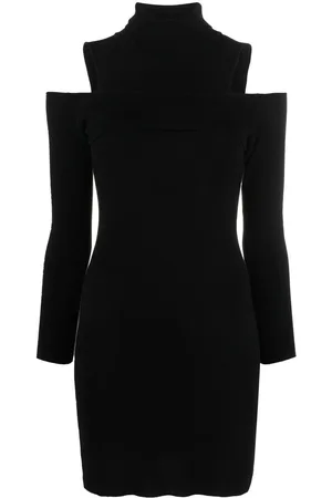 costume national contemporary Cut-out knitted mini dress