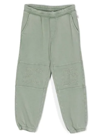GCDS Logo-appliqué track pants