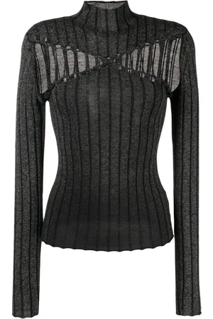 DION LEE Braid-trim detail jumper