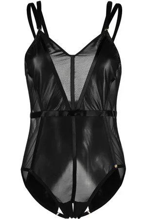 Something Wicked Mia mesh-panelled bodysuit