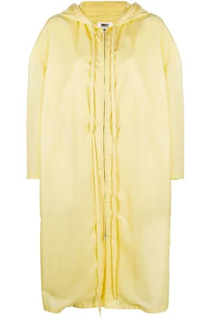 Maison Margiela Drawstring-waist hooded coat