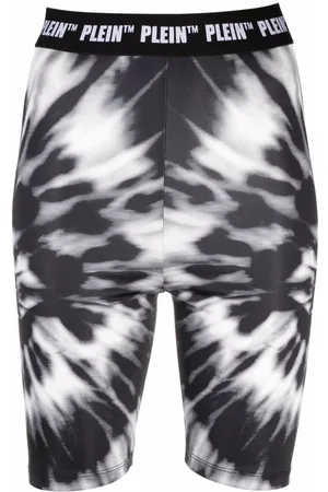 Philipp Plein High-waisted tie dye-print leggings