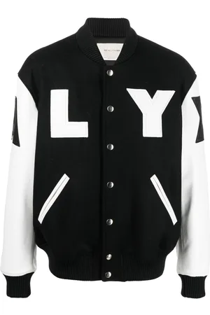 1017 ALYX 9SM Logo-print varsity jacket